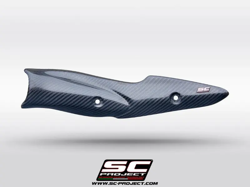 Kawasaki Z900 A2 - 2020 - 2024 – Sc-Project Carbon Fibre Heat Shield Protection 1