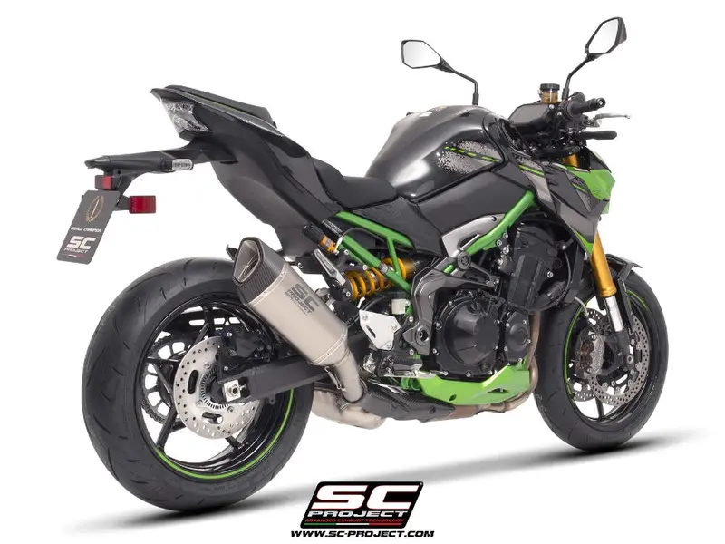 Kawasaki Z900 A2 - 2020 - 2024 – Sc-Project Sc1-R Titanium Exhaust 1