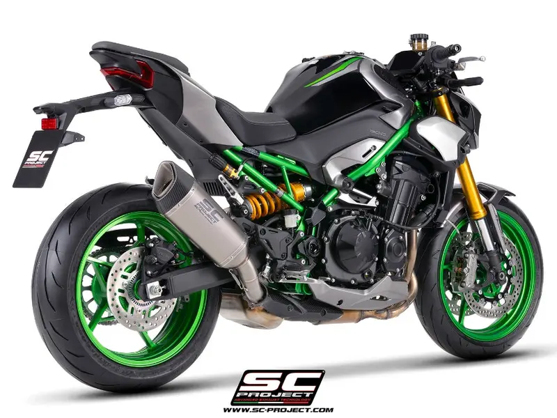 Kawasaki Z900 - Z900 A2 - 2025 - 2026 – Sc-Project Sc1-R Titanium Exhaust 1