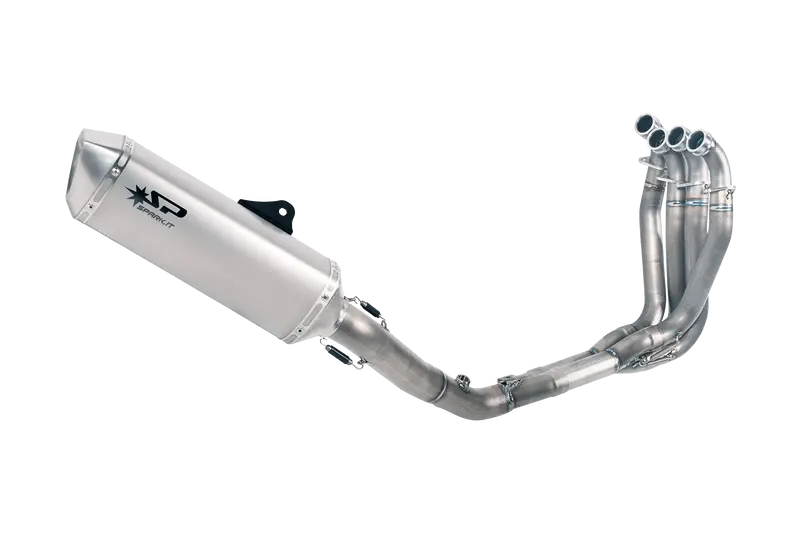 Kawasaki Zx 10 R - 2011 - 2015 Full System Racing Stainless Steel Headers With Force Silencer 350 Mm 1