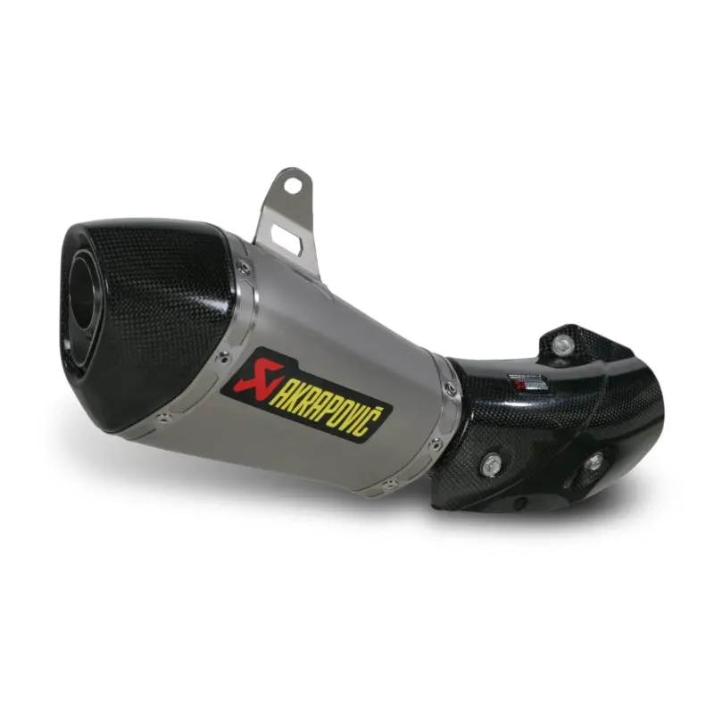 Kawasaki Zx-10R - (2011-2015) Akrapovic Titanium Silencer Slip-On Kit (To Oe Headers) - Road Legal Removable Baffle 1