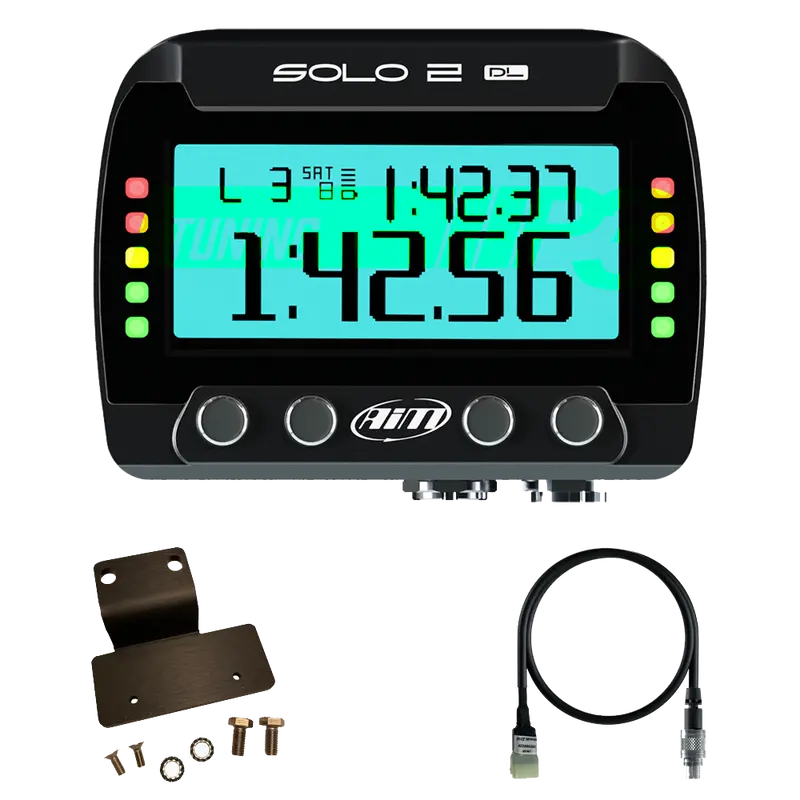 Kawasaki Zx-10R Aim Solo 2 Dl Plug & Play Lap Timer Kit 1
