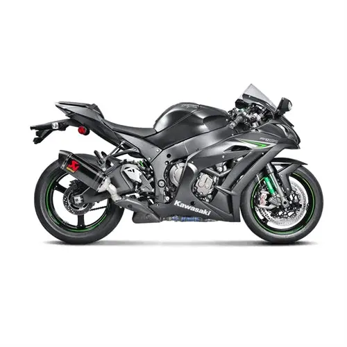 Kawasaki Zx-10R / Rr - (2016-2020) Akrapovic Carbon Silencer Slip-On Kit - Road Legal 2