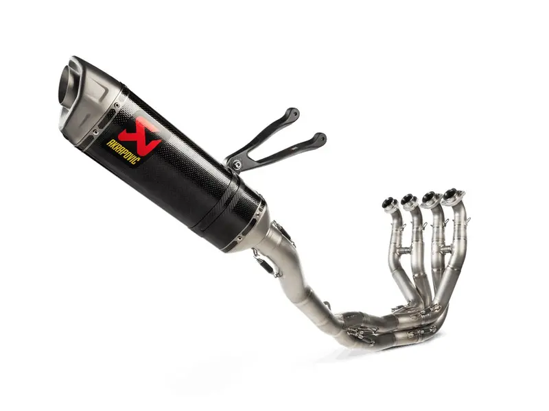 Kawasaki Zx-10R / Rr - (2021-2025) Akrapovic Carbon Silencer Titanium Evolution Full System - Race 1