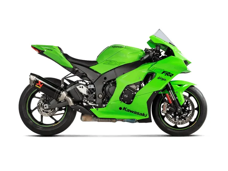 Kawasaki Zx-10R / Rr - (2025-2025) Akrapovic Carbon Silencer Slip-On Kit - Hexagonal - E Marked 2