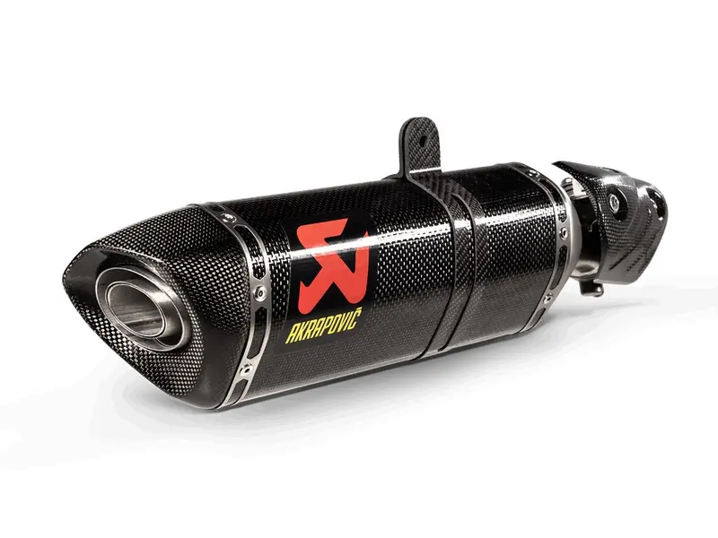 Kawasaki Zx-6R - (2019-2022) Akrapovic Carbon Silencer Slip-On Kit - Road Legal 1