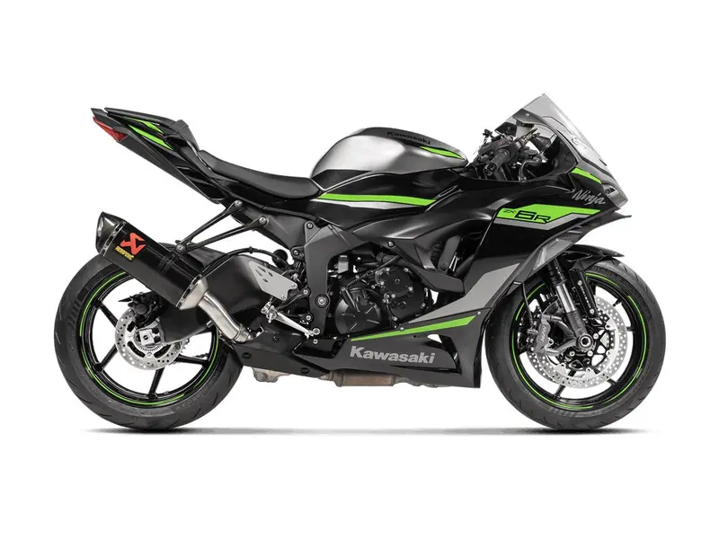 Kawasaki Zx-6R - (2019-2022) Akrapovic Optional Carbon Hanger Bracket - Does Not Retain Pillion Footrests 2