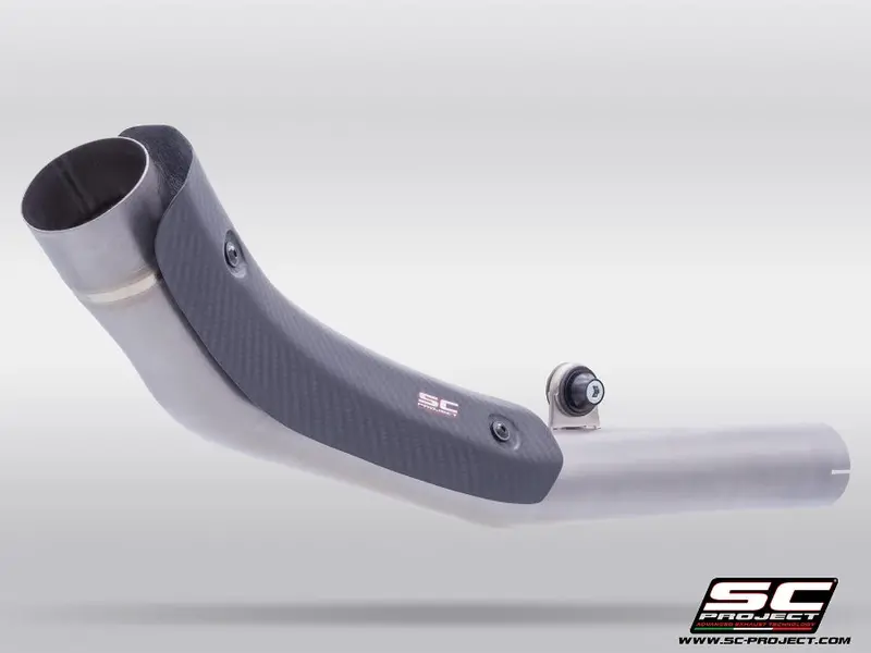 Kove 450 Rally - 2023 - 2025 – Sc-Project De-Cat Link Pipe Titanium, Compatible With Specific Sc-Project Range And Oem Exhaust 1
