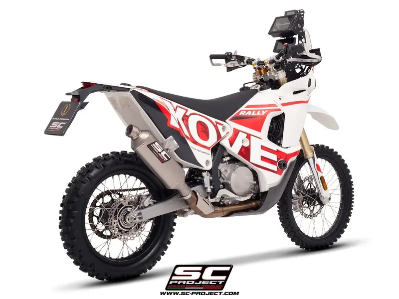 Kove 450 Rally - 2023 - 2025 – Sc-Project Rally Raid Titanium Exhaust 1