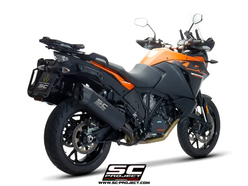 Ktm 1090 Adventure - 2017 - 2019 – Sc-Project Adventure Titanium Exhaust, Matt Black 1