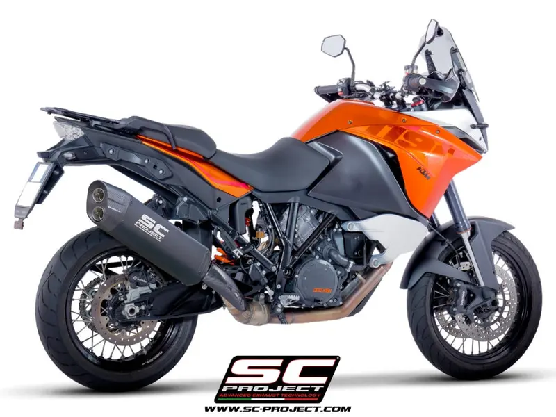 Ktm 1190 Adventure – Sc-Project Adventure Titanium Exhaust, Matt Black 1
