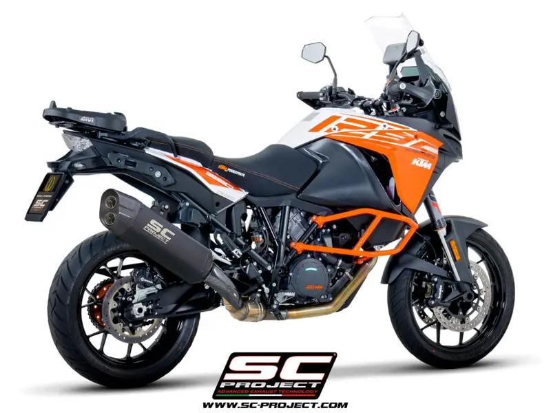 Ktm 1290 Super Adventure - 2017 - 2020 – Sc-Project Adventure Titanium Exhaust, Matt Black 1