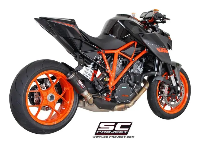 Ktm 1290 Super Duke R - 2014 - 2016 – Sc-Project Cr-T Carbon Fibre Exhaust 1