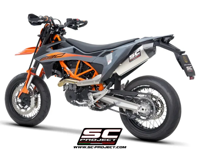 Ktm 690 Smc R / 690 Enduro R - 2021 - 2024 – Sc-Project X-Plorer Ii Gt Titanium Exhaust 1