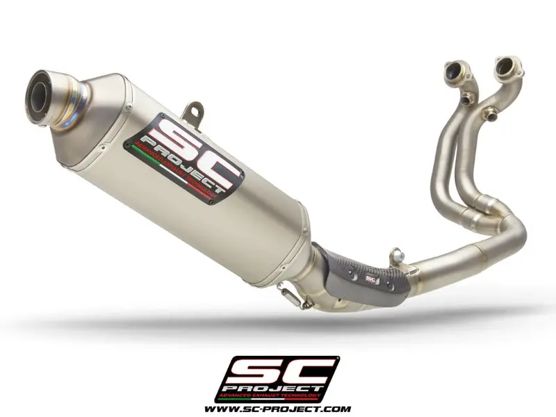 Ktm 790 Adventure - 2019 - 2020 – Sc-Project 2-1 Titanium Full Exhaust System, With Rally Raid Titanium Exhaust 1