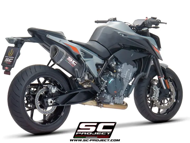 Ktm 790 Duke - 2018 - 2020 – Sc-Project Sc1-R Carbon Fibre Exhaust 1