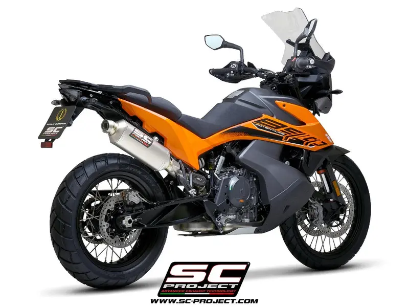 Ktm 890 Adventure / 890 Adventure A2 - 2021-2024 – Sc-Project Rally Raid Titanium Exhaust 1