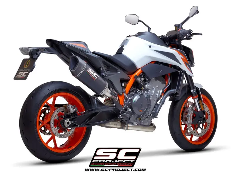 Ktm 890 Duke - 2020 – Sc-Project Sc1-R Carbon Fibre Exhaust 1