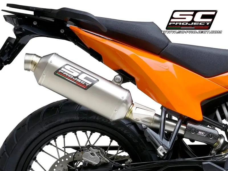 Ktm 890 Smt - 2023 - 2024 – Sc-Project Rally Raid Titanium Exhaust 1