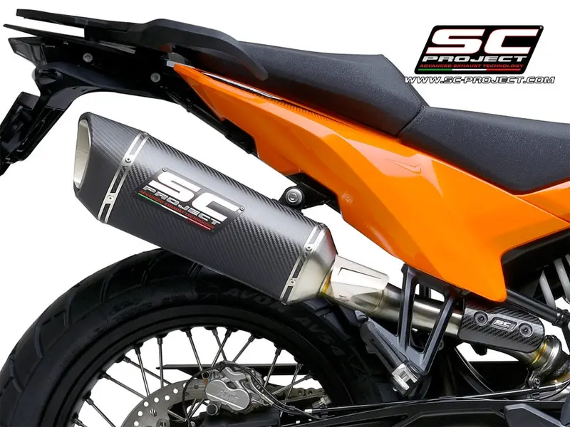 Ktm 890 Smt - 2023 - 2024 – Sc-Project Sc1-R Carbon Fibre Exhaust 1