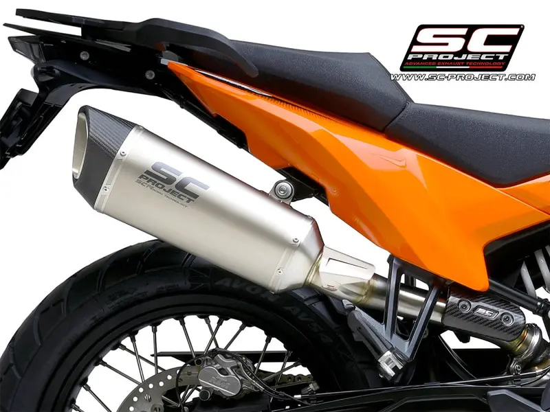 Ktm 890 Smt - 2023 - 2024 – Sc-Project Sc1-R Titanium Exhaust 1