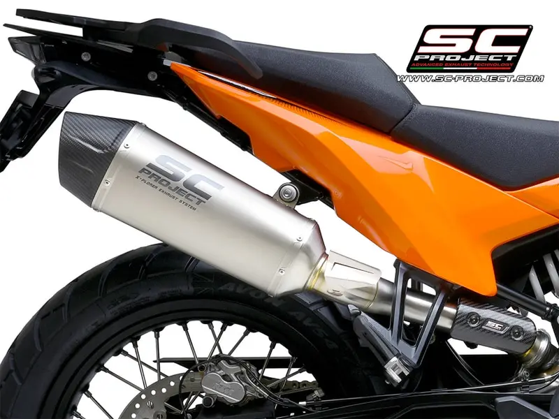 Ktm 890 Smt - 2023 - 2024 – Sc-Project X-Plorer Ii Titanium Exhaust 1