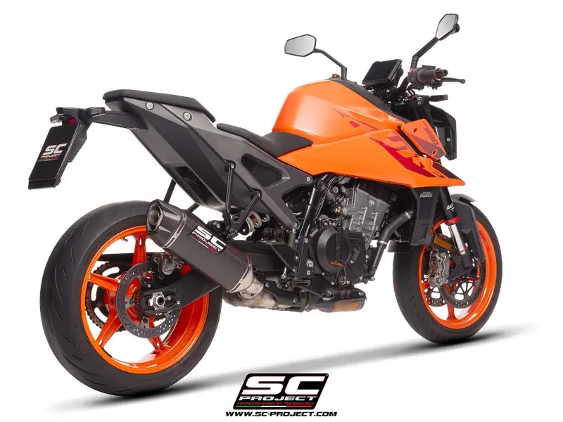Ktm 990 Duke - 2024 - 2025 – Sc-Project Sc1-X Carbon Fibre Exhaust 1