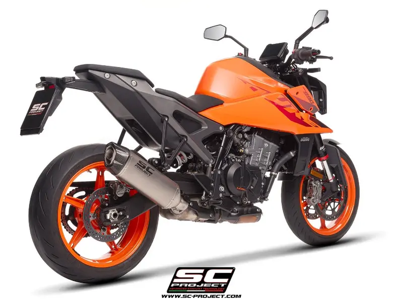 Ktm 990 Duke - 2024 - 2025 – Sc-Project Sc1-X Titanium Exhaust 1