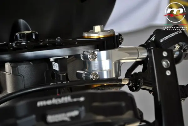 Melotti Racing - Clip On's  51Mm 20Mm Offset - Black 1