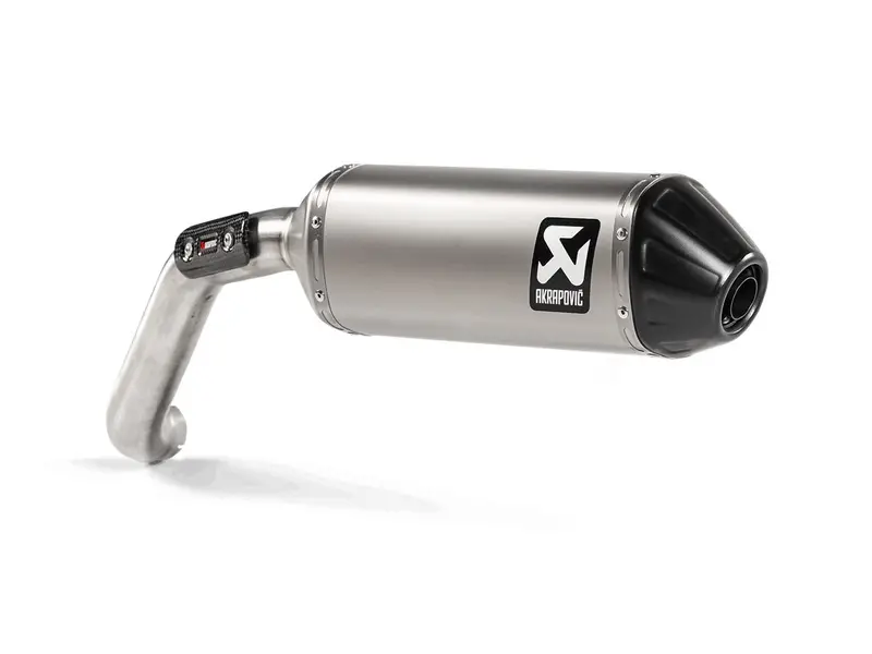 Moto Guzzi V85 Tt / Strada / Travel (850Cc) - (2019-2024) Akrapovic Titanium Silencer Slip-On Kit - Road Legal 1