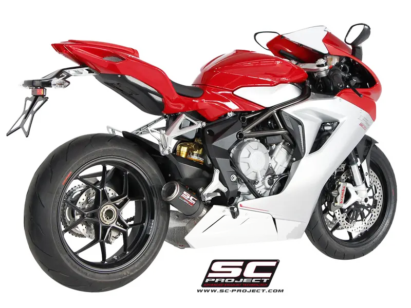 Mv Agusta F3 675 2011 - 2016 Sc-Project Cr-T Muffler 1