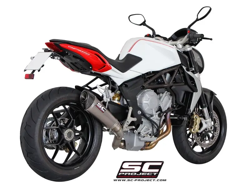 Mv Augusta Brutale 800 - 2012 - 2015 – Sc-Project Conic Titanium Exhaust 1