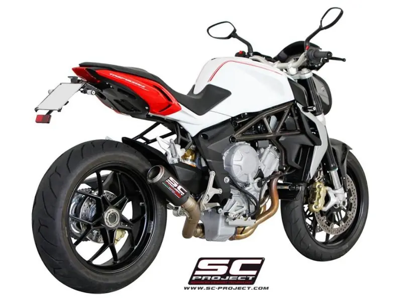 Mv Augusta Brutale 800 - 2012 - 2015 – Sc-Project Cr-T Carbon Fibre Exhaust 1