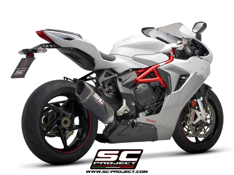 Mv Augusta F3 800 - 2017 - 2024 – Sc-Project Sc1-R Carbon Fibre Exhaust 1