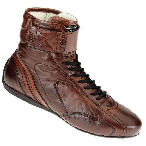 Omp Carrera High Boots Dark Brown Size 41 (7) 1