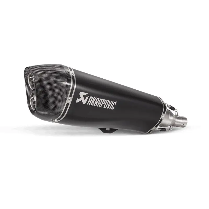 Piaggio Mp3 500 / Lt - (2017-2023) Akrapovic Sp Titanium Slip-On Kit - Road Legal  Baffle 1