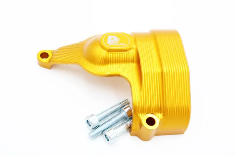 Pp Tuning - Aluminium Alloy Cover For Water Pump Yamaha Mt07 - 2014-2023 | Ténéré 700 - 2019-2023 | Yzf-R7 - 2021-  Gold 1