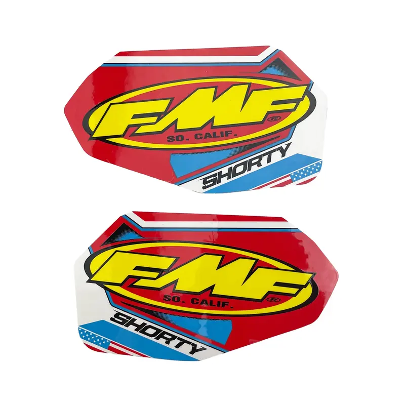 Shorty Exhaust Silencer Vinyl Decal - Fmf 014845 1