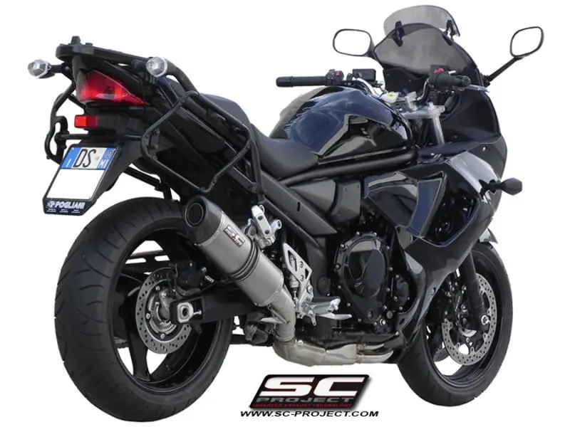 Suzuki Gsf1250 Bandit - 2007 - 2012 – Sc-Project Oval Titanium Exhaust 1