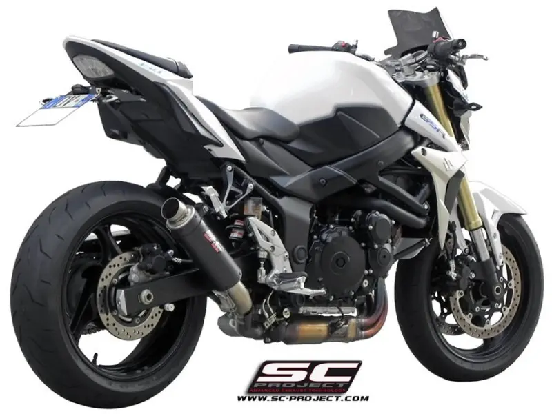 Suzuki Gsr750 - 2010 - 2017 – Sc-Project Gp-M2 Carbon Fibre Exhaust 1
