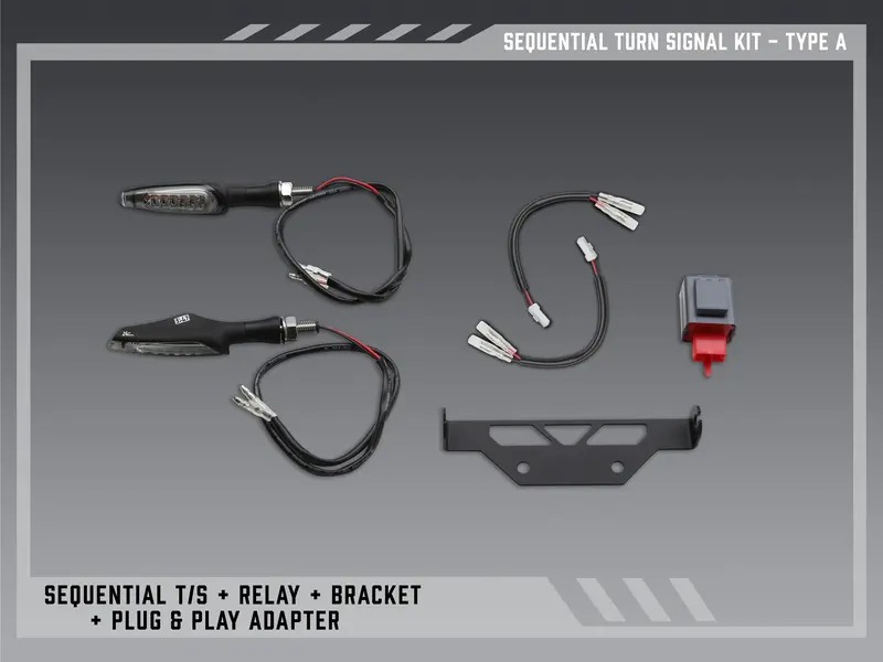 Suzuki Gsx-8Tt - (2025-2026) Yoshimura Sequential Led Indicators For V2 Tail Tidies 1