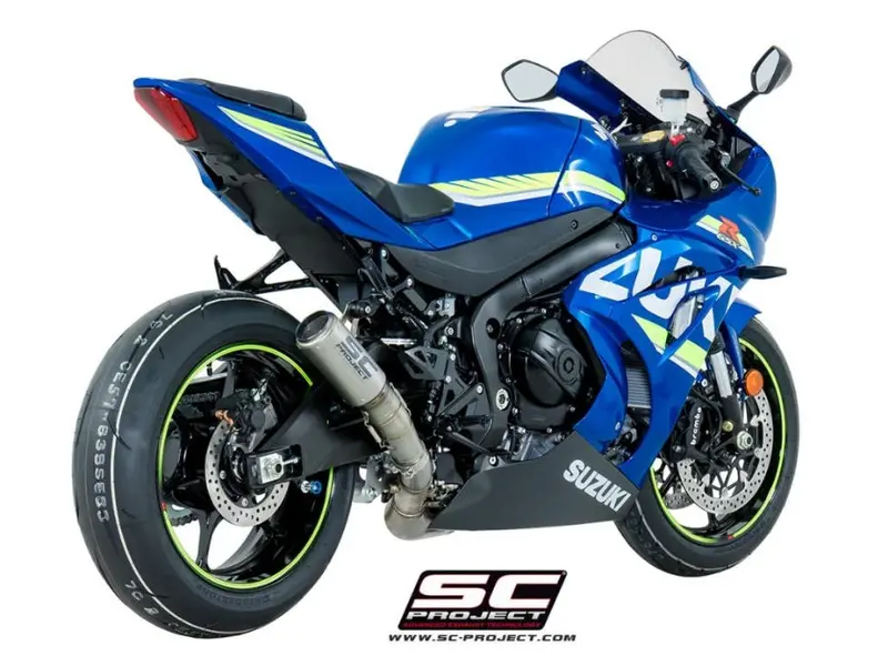 Suzuki Gsx-R1000 - 2017 - 2020 – Sc-Project Cr-T Titanium Exhaust, With Stoneguard Grid 1