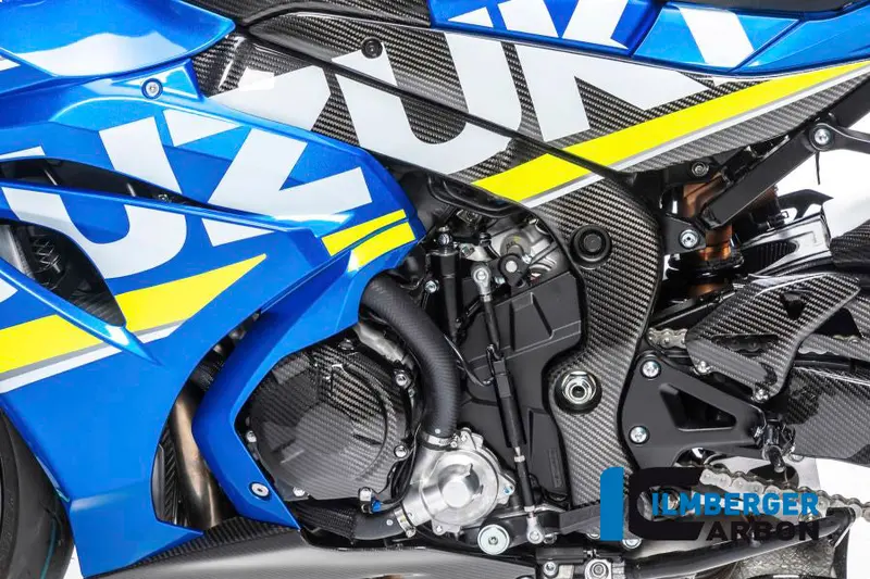 Suzuki Gsx-R1000 (2017-2022) Ilmberger Carbon Frame Cover (Left) - Gloss Finish 1