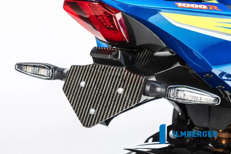Suzuki Gsx-R1000 (2017-2022) Ilmberger Carbon Numberplate Holder - Gloss Finish 1