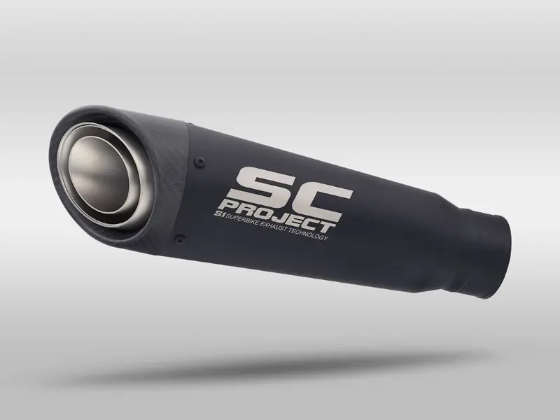 Suzuki Gsx-S1000 - 2017- 2020 – Sc-Project S1 Stainless Steel Exhaust, Matt Black 1