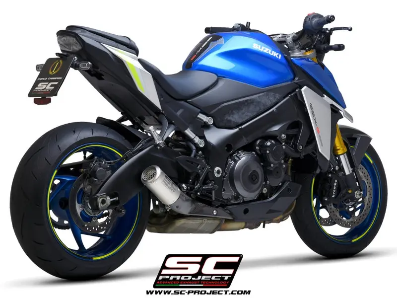 Suzuki Gsx-S1000 - 2025 – Sc-Project Cr-T Titanium Exhaust, With Stoneguard Grid 1