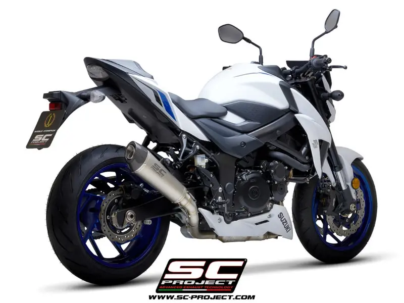 Suzuki Gsx-S750 - 2017 - 2020 – Sc-Project Conic Titanium Exhaust 1