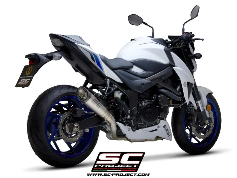 Suzuki Gsx-S750 - 2017 - 2020 – Sc-Project S1 Titanium Exhaust 1