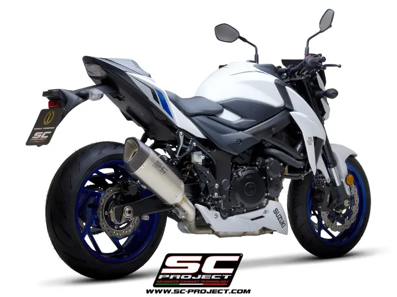 Suzuki Gsx-S750 - 2017 - 2020 – Sc-Project Sc1-R Titanium Exhaust 1