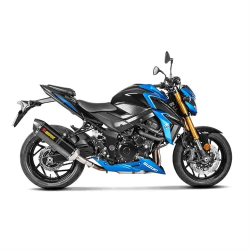 Suzuki Gsx-S750 - (2017-2022) Akrapovic Carbon Silencer Slip-On Kit - Hexagonal - Road Legal 2